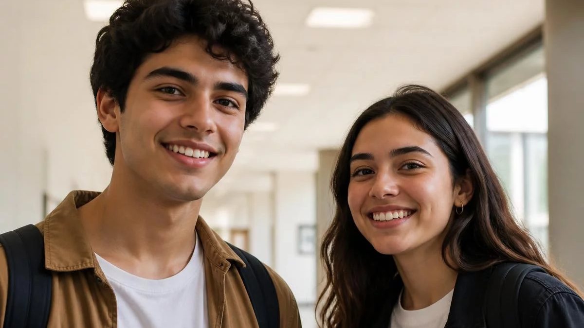 Grupo pequeno em volta da mesa de reunião, cada um com folhas impressas na mão